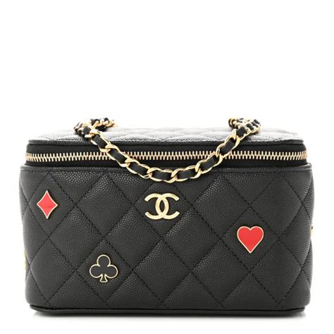 chanel casino ocase|CHANEL Caviar Quilted Enamel Coco Casino Small Vanity Case .